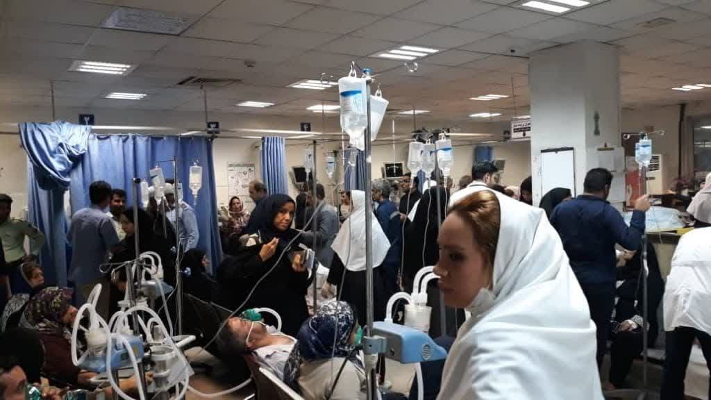 با اولین باران سیاه؛ نفس شهر بند آمد