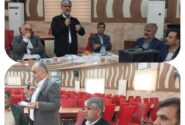 برگزاری جلسه مشورتی دکتر ابراهیم‌پور با تعدادی از فرهنگیان شهرستان ایذه‌ شاغل در اهواز