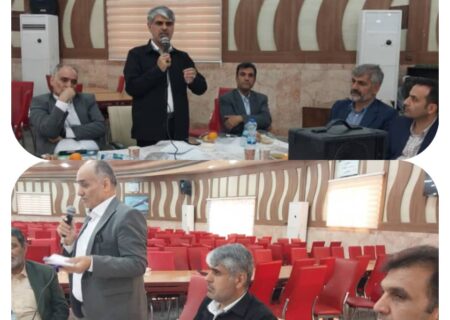 برگزاری جلسه مشورتی دکتر ابراهیم‌پور با تعدادی از فرهنگیان شهرستان ایذه‌ شاغل در اهواز