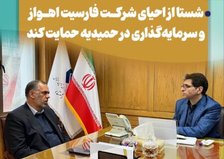 موسوی‌زاده: شستا از احیای شرکت فارسیت اهواز و سرمایه‌گذاری در حمیدیه حمایت کند