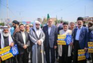حضور پرشور مردم خوزستان در روز قدس پیام وحدت به جهان اسلام است