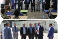 بازدید میدانی مدیرکل نوسازی مدارس خوزستان از پروژه‌های ناحیه ۲ اهواز