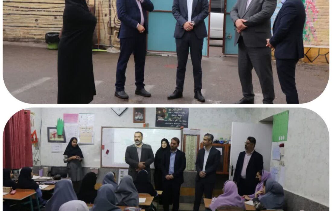 بازدید میدانی مدیرکل نوسازی مدارس خوزستان از پروژههای آموزشی ناحیه ۳ اهواز