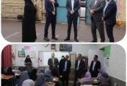 بازدید میدانی مدیرکل نوسازی مدارس خوزستان از پروژه‌های آموزشی ناحیه ۳ اهواز