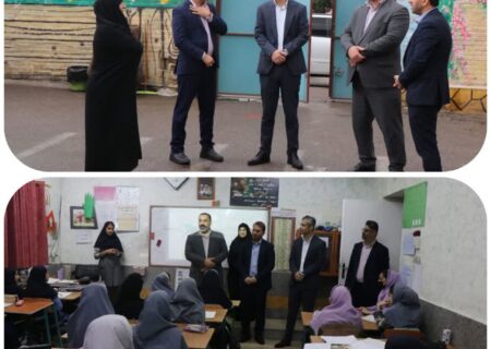 بازدید میدانی مدیرکل نوسازی مدارس خوزستان از پروژه‌های آموزشی ناحیه ۳ اهواز