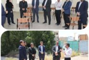 قطار بازدیدهای مدیرکل نوسازی مدارس خوزستان از پروژه‌های عمرانی آموزشی این بار در ایستگاه شهرستان بندر امام خمینی (ره)