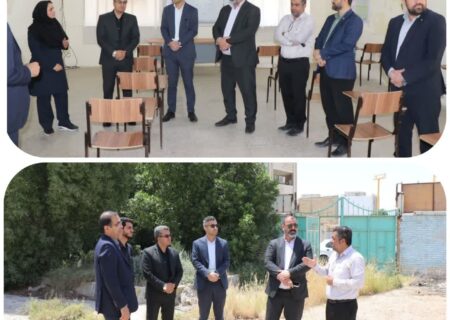 قطار بازدیدهای مدیرکل نوسازی مدارس خوزستان از پروژه‌های عمرانی آموزشی این بار در ایستگاه شهرستان بندر امام خمینی (ره)