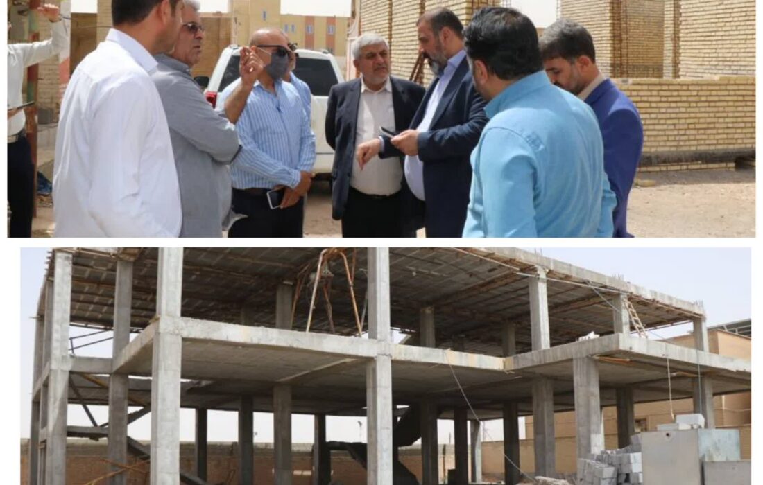 بازدید میدانی مدیرکل نوسازی مدارس خوزستان از پروژه‌های آموزشی شهرستان‌های بهبهان، آغاجاری و زیدون