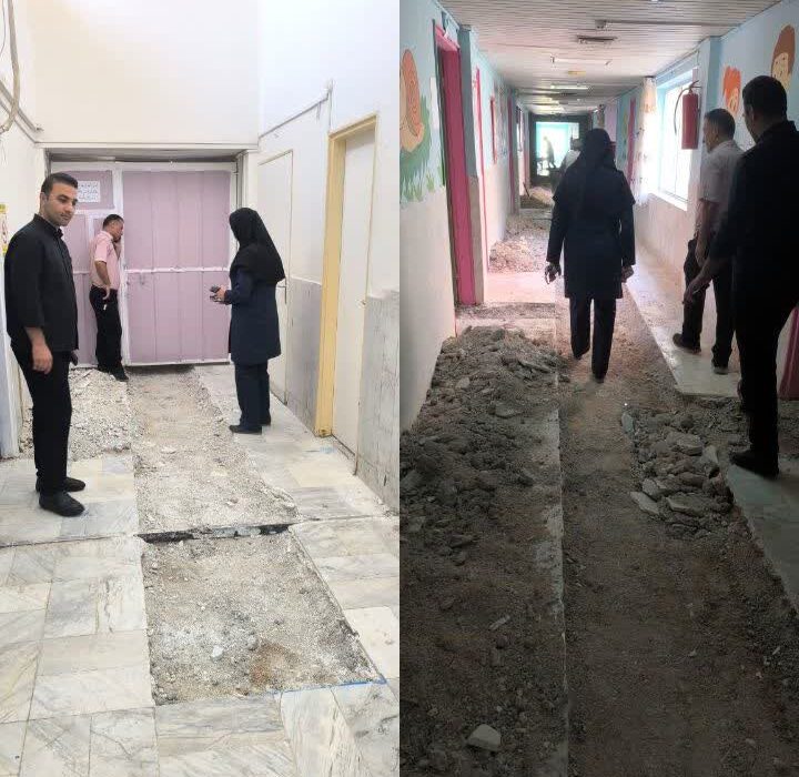 آغاز اصلاح و بهسازی بیمارستان شهدای شهرستان ایذه پس از ۲۰ سال