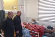 دیدار جانشین اداره ایثارگران سپاه پاسداران با مجروحین جنگ تحمیلی ۱۲ روزه رژیم صهیونیستی