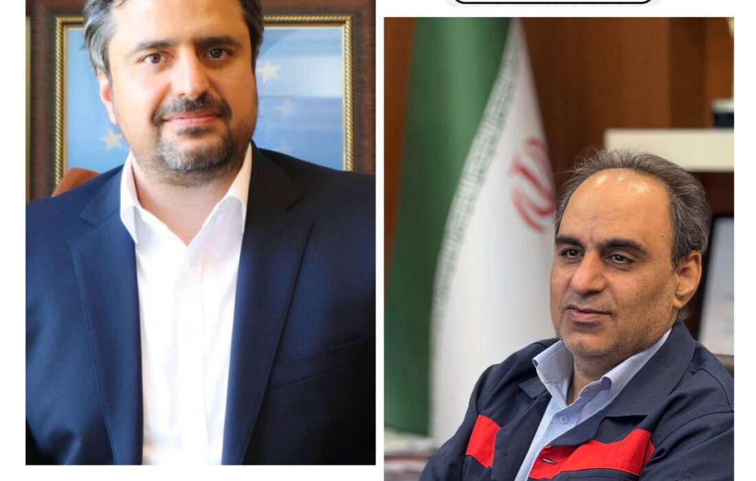 نشست مدیران عامل فولاد اکسین و گروه صنعتی سدید با محوریت تأمین ورق لولههای خطوط انرژی کشور