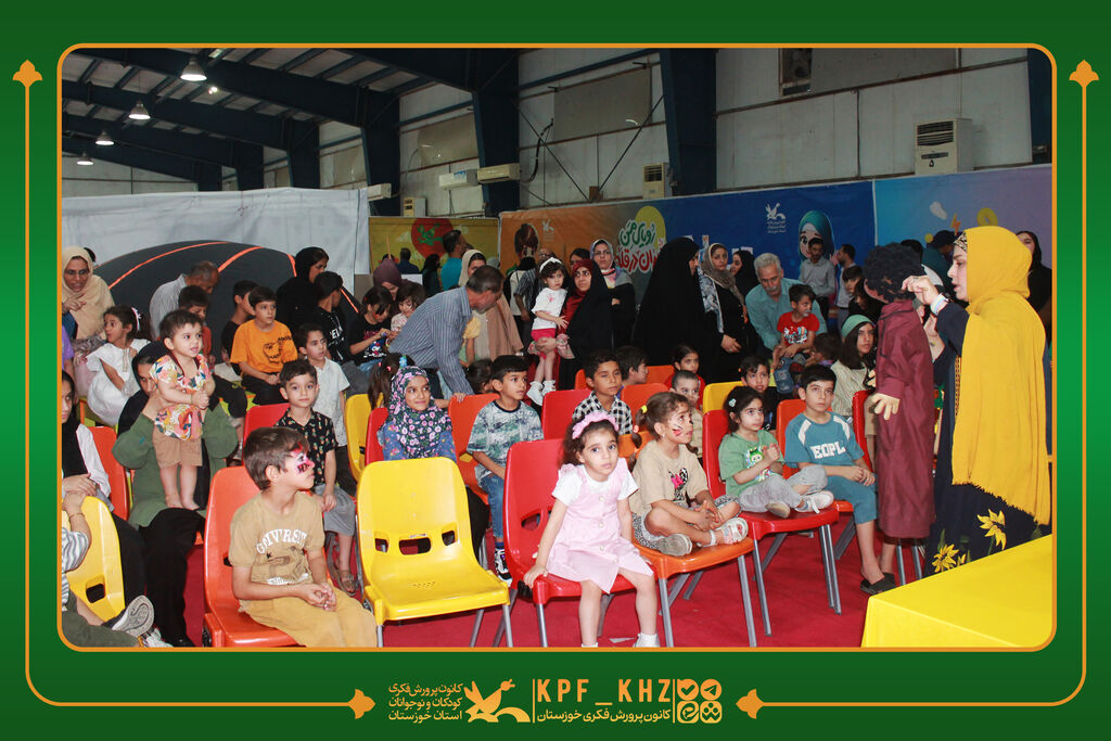 غرفه متفاوت کانون پرورش فکری خوزستان؛ تجربهای تازه برای کودکان در هفته دولت