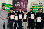 نائب قهرمانی تیم مجموعه شطرنج پاییز در بخش سریع مسابقات لیگ زیر ۱۴ سال کشور