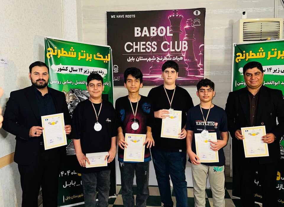 نائب قهرمانی تیم مجموعه مدارس پاییز در بخش برق آسا مسابقات لیگ زیر ۱۴ سال کشور