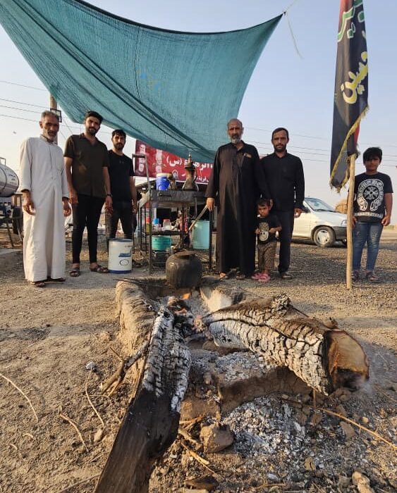 یک فنجان چای بهشتی از اهواز تا چزابه؛ جایی که دل‌ها زودتر از قدم‌ها به کربلا می‌رسند/گزارش تصویری