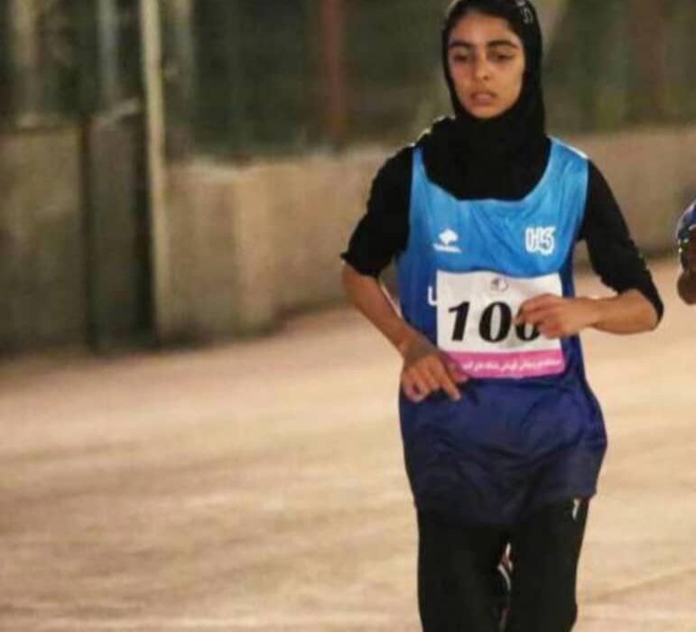 ثبت یک رکورد جدید دردوومیدانی ایران توسط دختر ایذهای