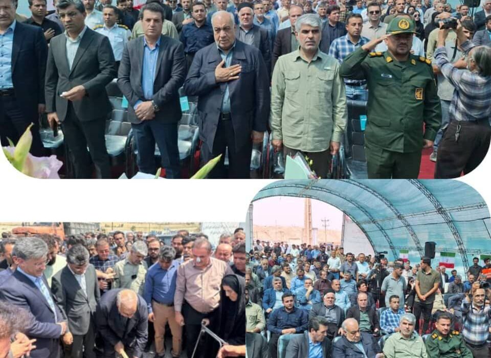 خیز بلند حوزه منگشت برای توسعه؛ کلنگ امید بر زمین، جادهها گشوده و آسمان ارتباط روشن شد/ افتتاح و کلنگزنی ۱۵۵۸۸ میلیارد ریال پروژه در حوزه منگشت