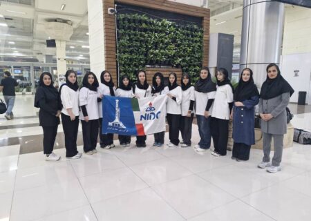 قهرمانی دختران ملی حفاری در مسابقات کاراته المپیادوزارت نفت