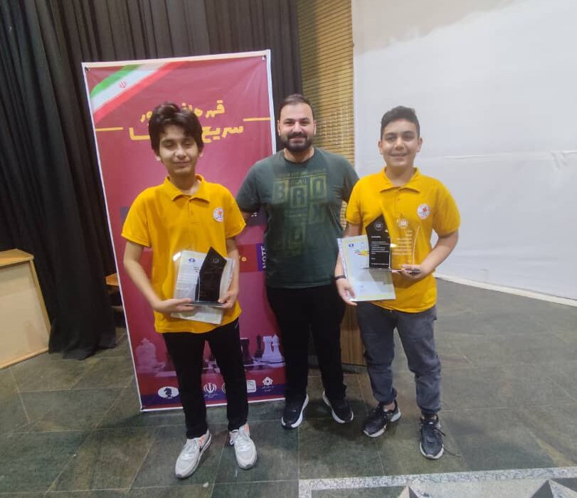 درخشش فرزندان مجموعه مدارس پاییز در مسابقات قهرمانی بلیتس کشور