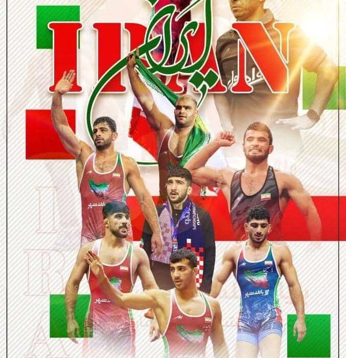 به بهانه قهرمانی تیم ملی کشتی آزاد و فرنگی و تبریک به ملت غیور ایران