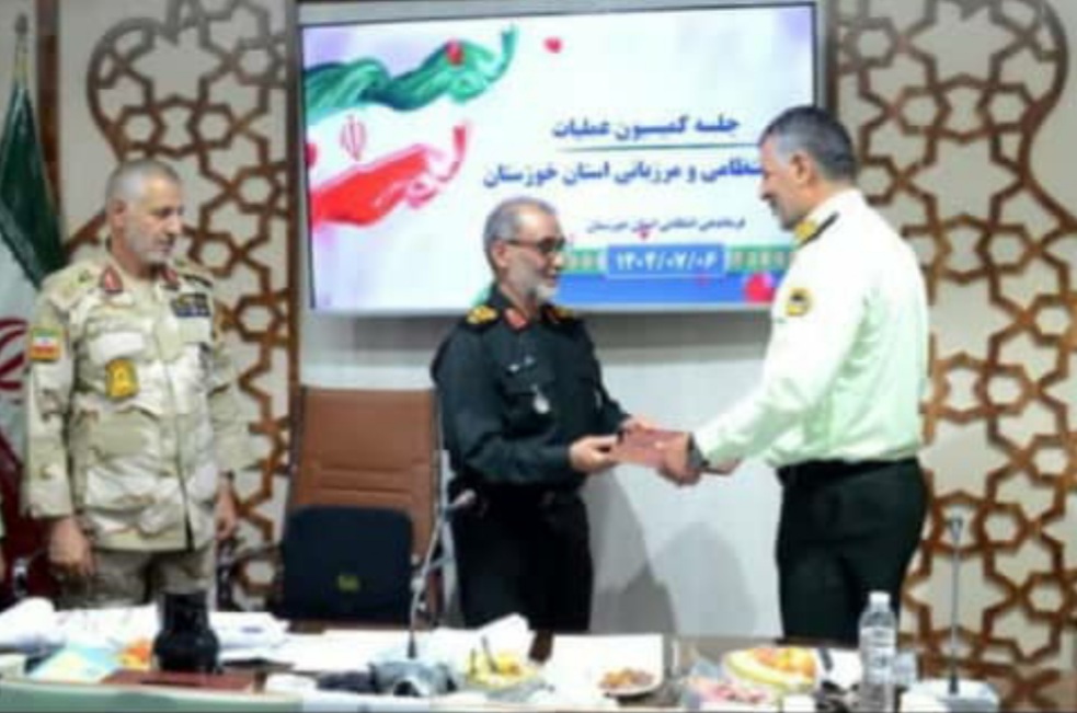 سرهنگ حسین زلقی جانشین فرماندهی انتظامی استان خوزستان شد