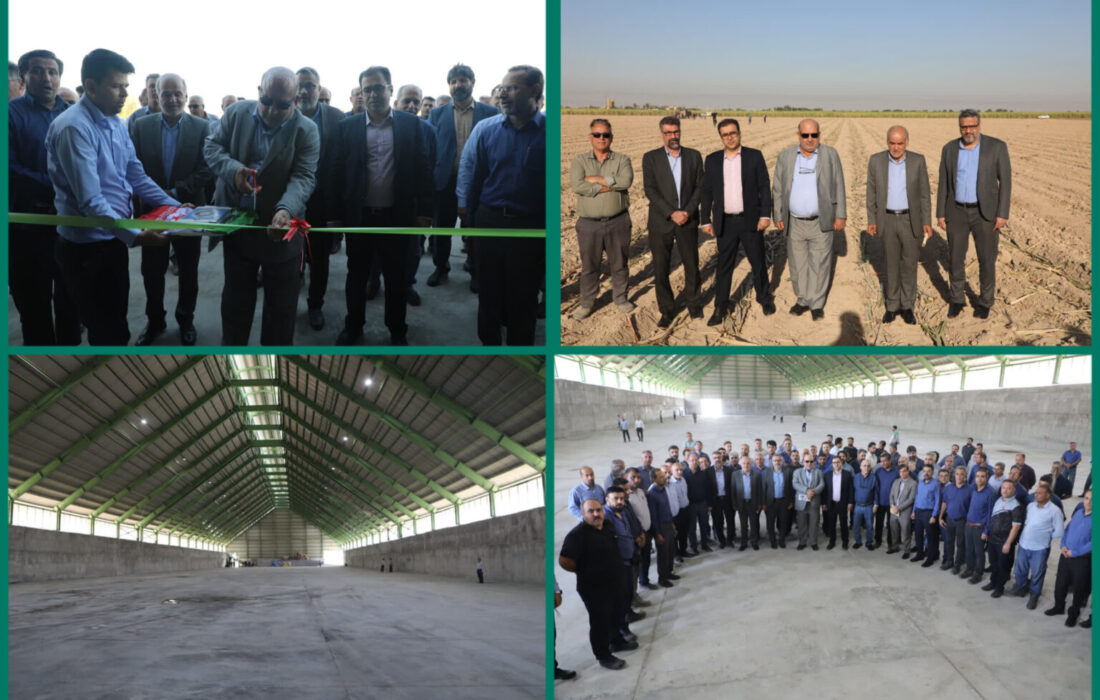 انبار ۳۵ هزار تنی شکر کشت و صنعت امیرکبیر به بهره‌برداری رسید