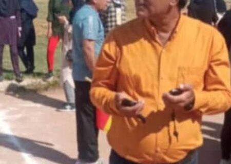 تقدیر از استاد ارجمند، جناب آقای سید اسفندیار موسوی پیشکسوت فرهیخته و مربی برجسته دو و میدانی شهرستان ایذه دعوت شده به اردوی تیم ملی