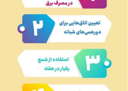 معرفی روش‌های ساده برای صرفه‌جویی در مصرف برق