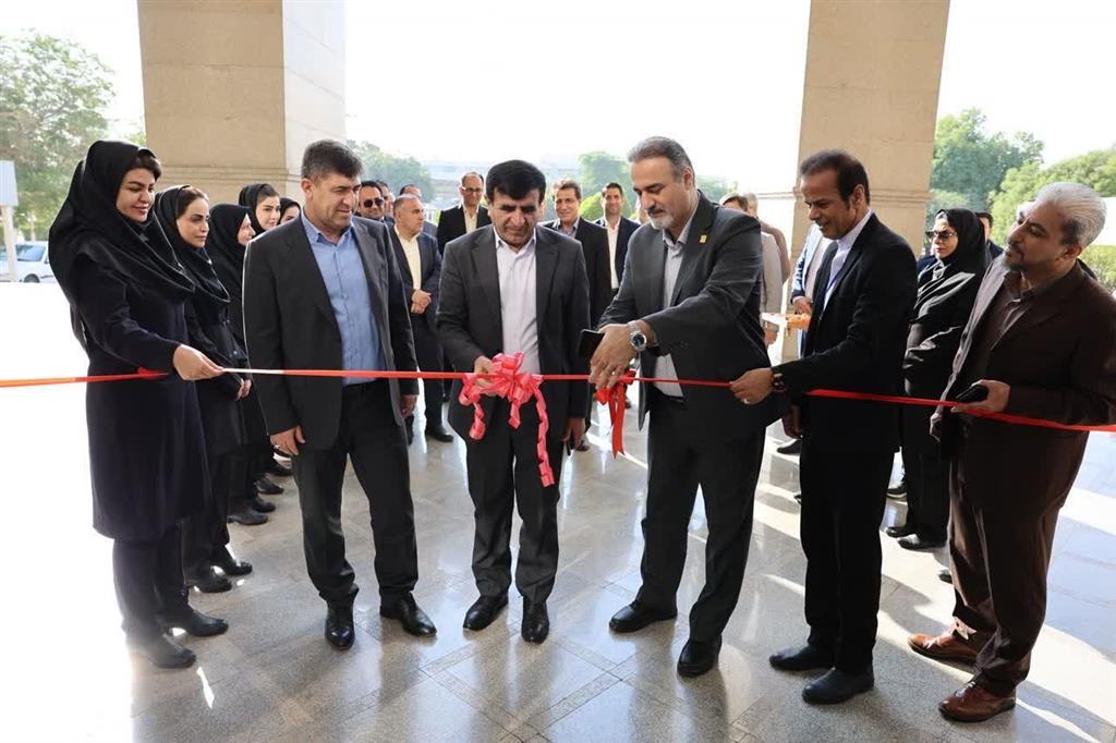 افتتاح نمایشگاه تجهیزات و دستاوردهای ورزشی شركت ملی مناطق نفتخیز جنوب به مناسبت هفته تربیتبدنی و ورزش