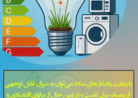 کاهش مصرف برق با راهکارهای ساده، گامی مؤثر در حفظ محیط‌زیست