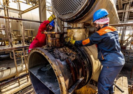 تحقق ۱۰۰ درصدی برنامه تعمیرات اساسی گازی مناطق نفت خیز جنوب