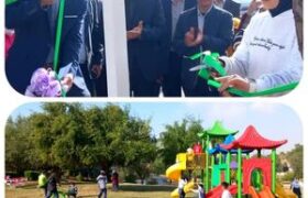 افتتاح پارک «سردار شهید حاجی‌زاده» در منطقه مسکونی نیروگاه دز
