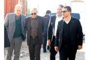 بازدید مدیر شعب بانک مسکن خوزستان از پروژه ۳۱۷ واحدی نهضت ملی مسکن کارکنان نفت