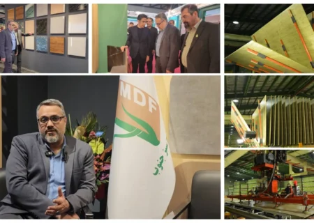 تولید ام‌دی‌اف ۱۳ درصد فراتر از ظرفیت اسمی