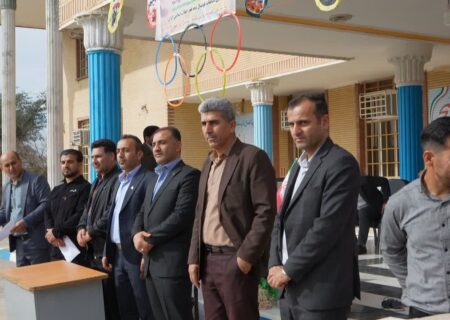 برگزاری آیین افتتاحیه مسابقات فوتسال جام اقتدار ایران در آموزش و پرورش عشایر خوزستان