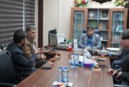 نشست بررسی وضعیت و رفع مشکلات طرح جامع فاضلاب به ریاست فرماندار اهواز