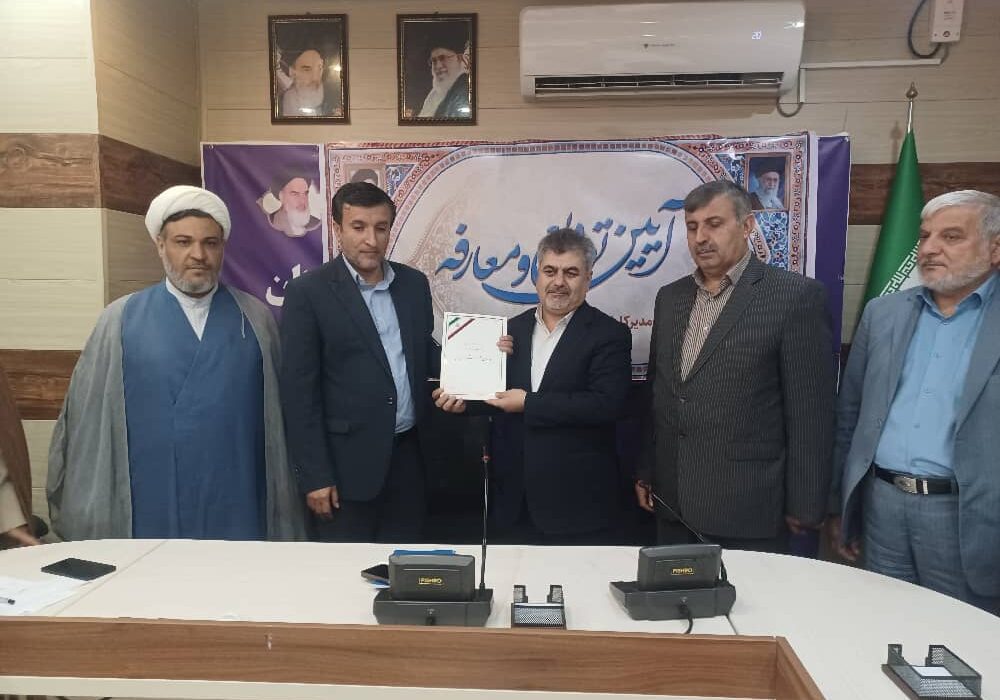 سرپرست اداره‌کل امور عشایر خوزستان معارفه شد