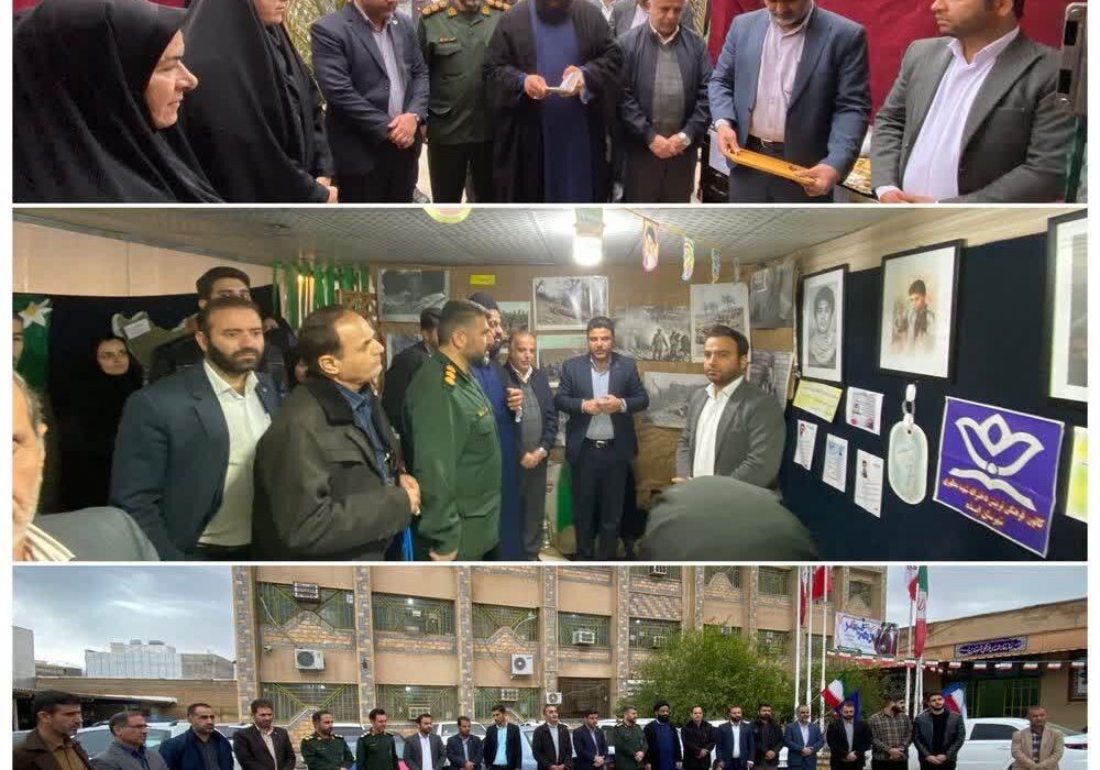 گزارش تصویری افتتاحیه نمایشگاه انقلاب تا ظهور