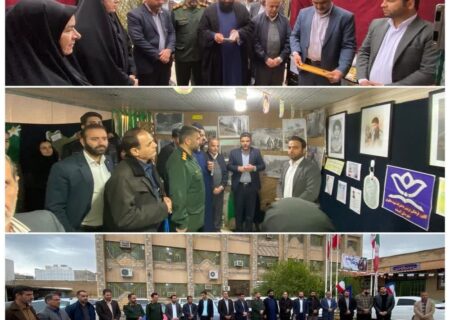 گزارش تصویری افتتاحیه نمایشگاه انقلاب تا ظهور