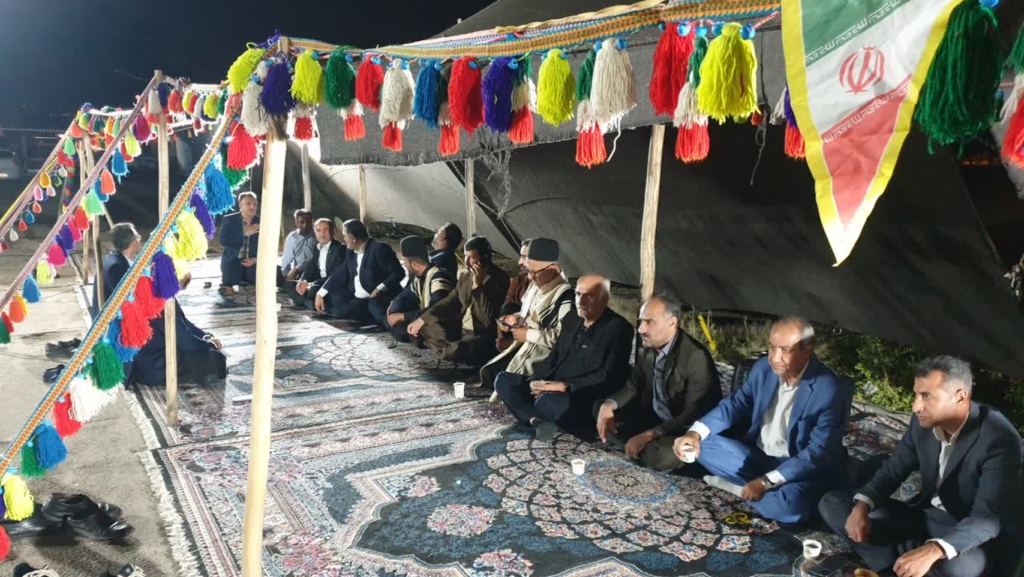 تجدید بیعت اقوام غیور خوزستانی در میعادگاه سوگ و حماسه بهون بختیاری اهواز