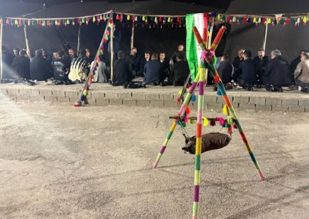 سیاه‌چادر بختیاری در اهواز؛ نماد ایستادگی، همبستگی و اقتدار ملی