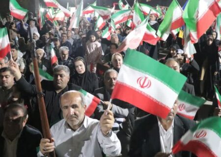 تجدید بیعت مردم غیور باغملک با آرمان‌های رهبر انقلاب