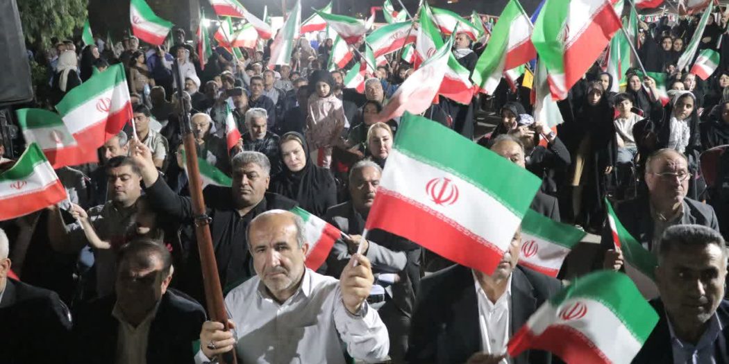 تجدید بیعت مردم غیور باغملک با آرمان‌های رهبر انقلاب