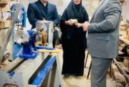بازدید مجمع نخبگان از کارگاه تولیدی باقریان زاده