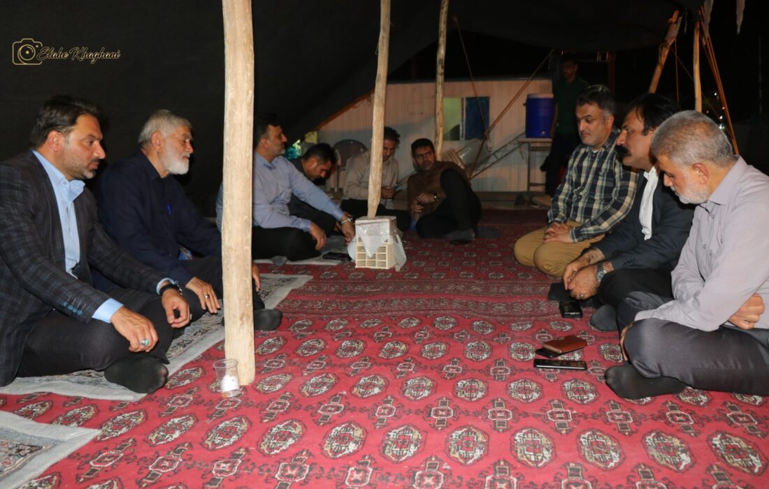 گزارش تصویری حضور جمعی از ارجمندان و بزرگان و خبرنگاران در « بهون بختیاری »