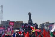 گزارش تصویری مراسم بدرقه امام شهیدمان در تهران