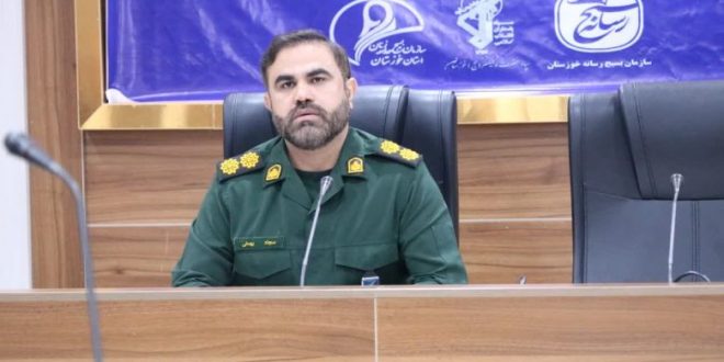انتصاب سرهنگ بهمئی به جایگاه معاونت روابط عمومی سپاه خوزستان